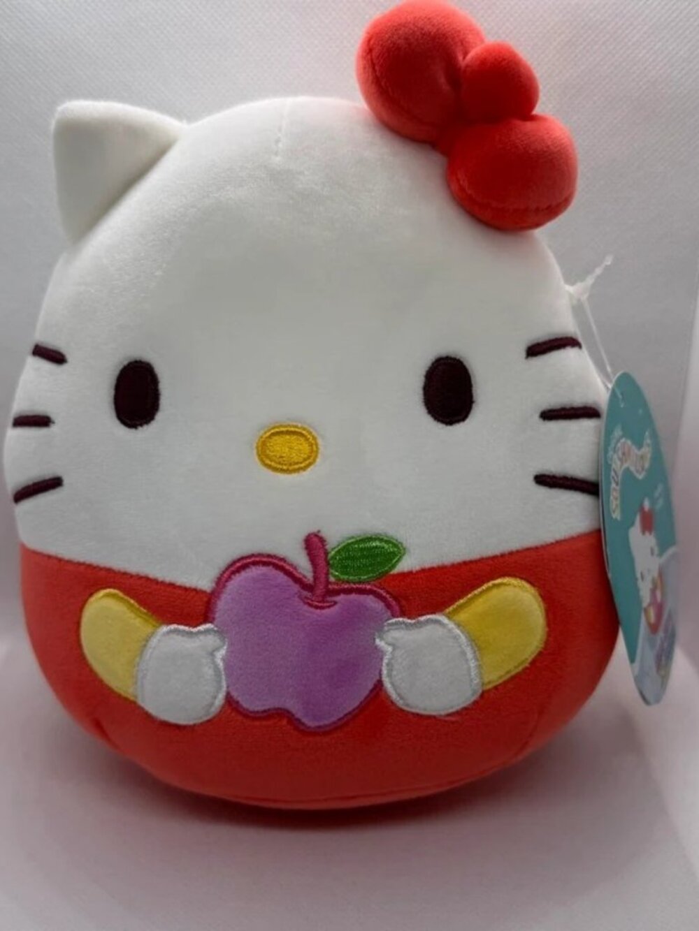 Hello Kitty Apple Squishmallow 7” Brand New with Tag